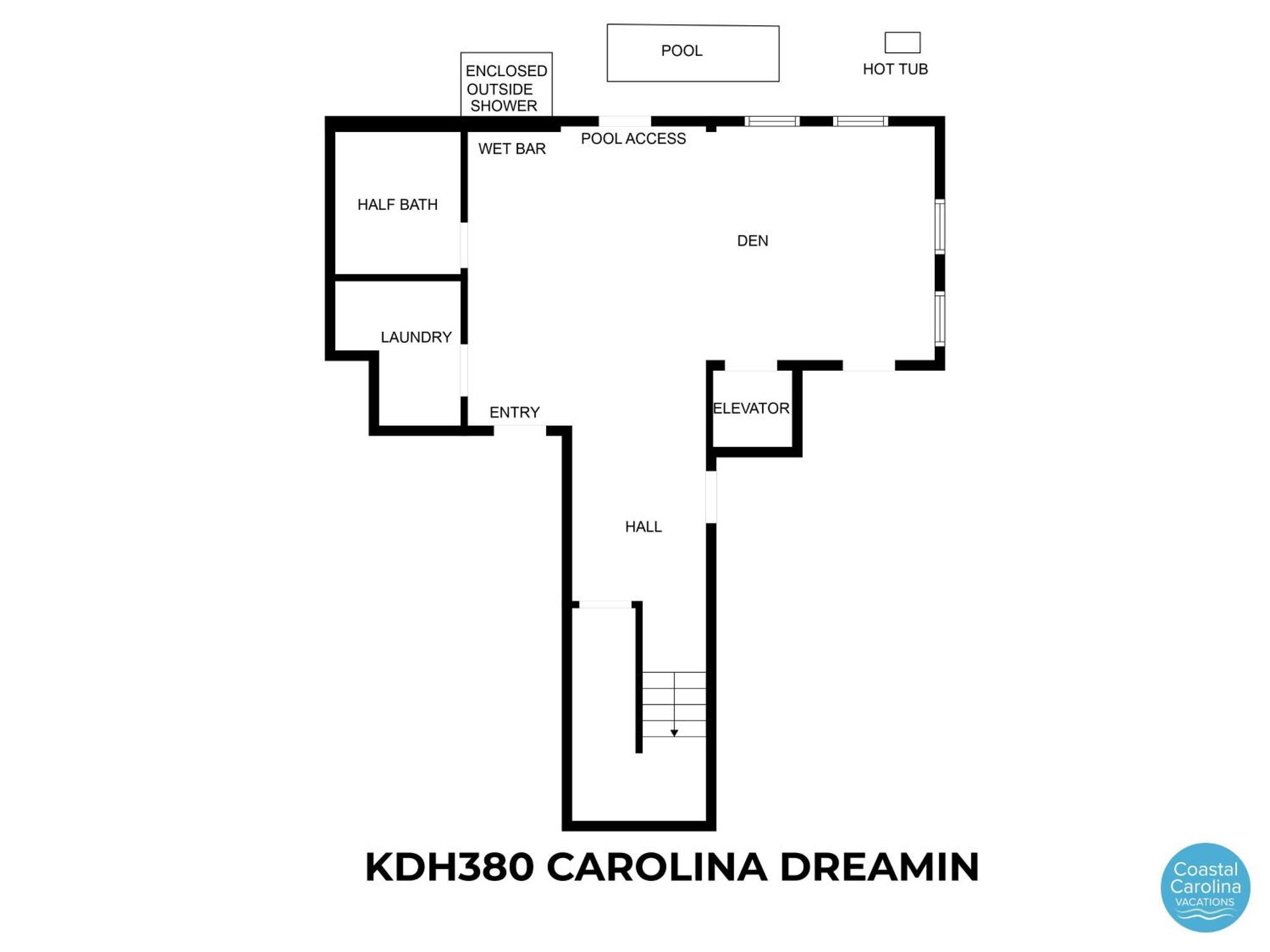 Kdh380 Carolina Dreamin Villa Kill Devil Hills Exterior photo